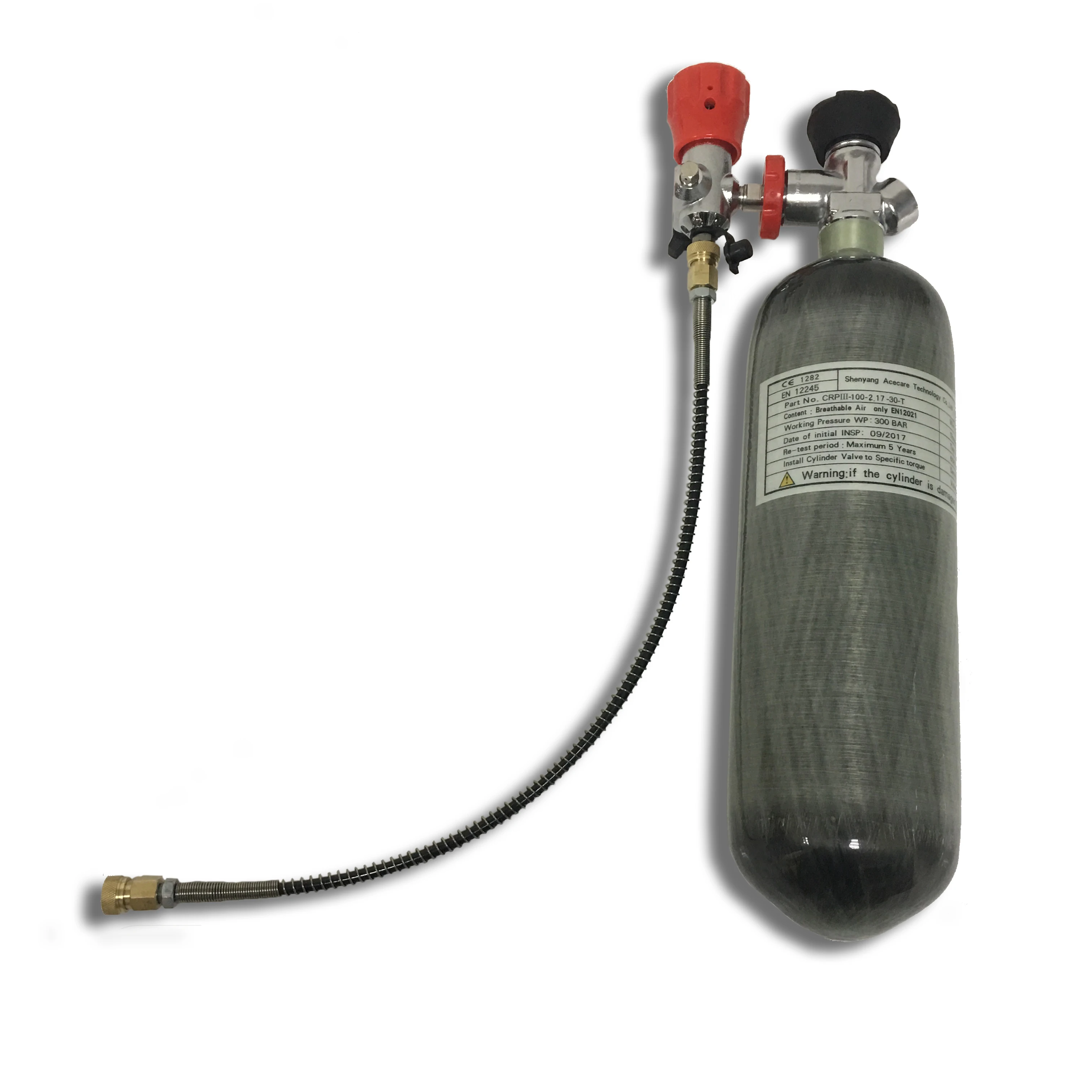 Ac1217101 Пейнтбол Кондор пневматическая винтовка Co2 бак 2.17L цилиндр Pcp Ce 4500Psi