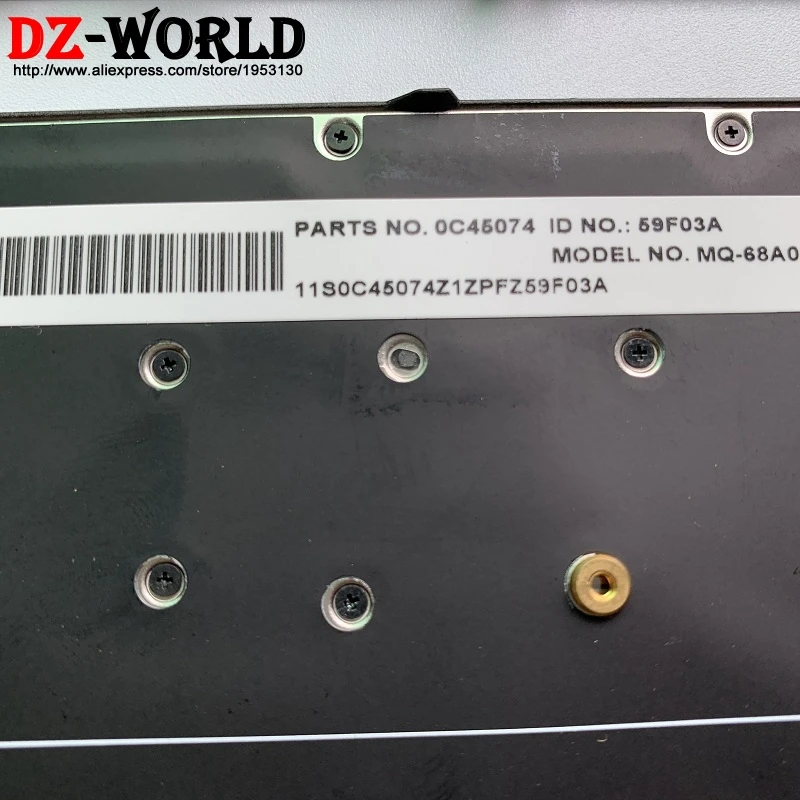 Клавиатура с арабской подсветкой и сенсорной панелью для Lenovo Thinkpad X1 Carbon 2nd 20A7 20A8