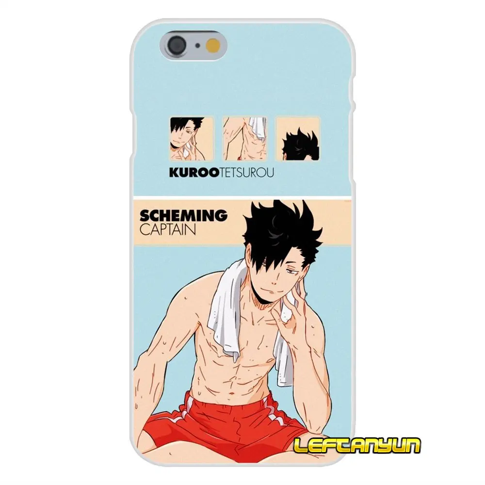 Дизайнерский чехол для Xiaomi Mi6 Mi 6 A1 Max Mix 2 5X 6X Redmi Note 5 5A 4X 4A A4 4 3 Plus Pro anime Kuroo Tetsurou Haikyuu