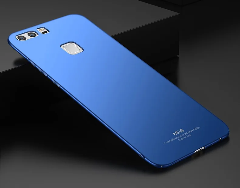 Чехол s для P9 Seriers MSVII жесткий легкий чехол ультра тонкий матовый чехол для huawei P9Plus P9 Plus Lite чехол для телефона Funda