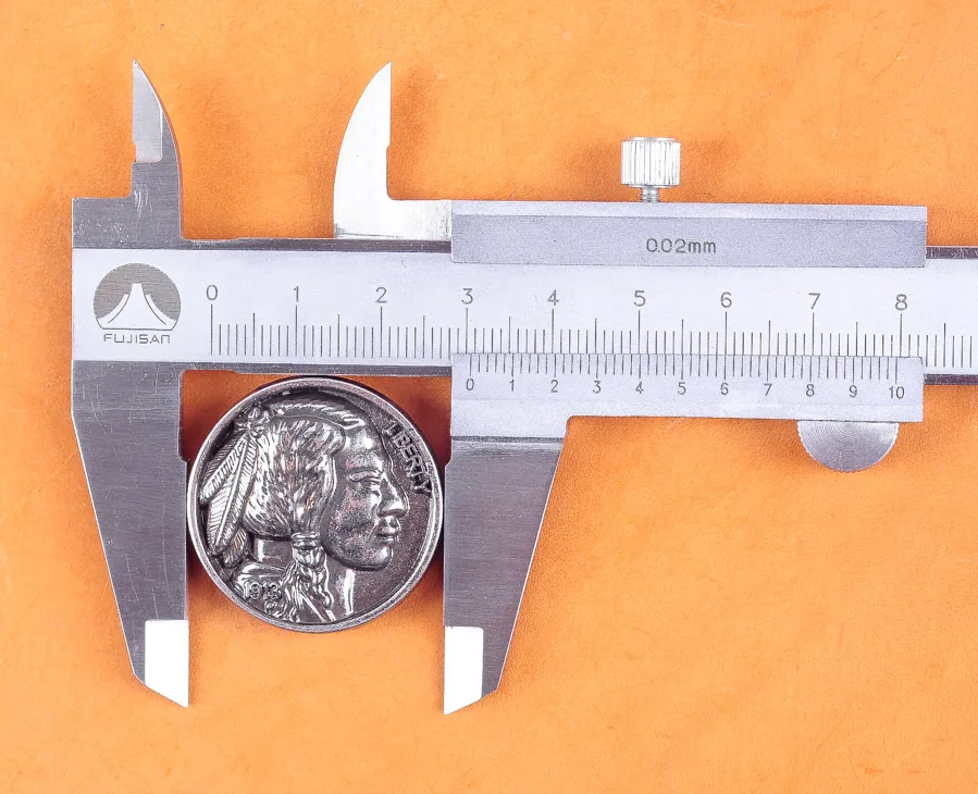 1 1/4 "набор из 5 фотографий индийская голова репродукция монета CONCHOS screw
