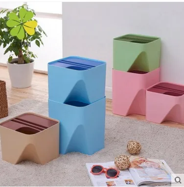 Мусорное ведро Бытовая трубка мусорные ящики перегружаемые секретные Экономия