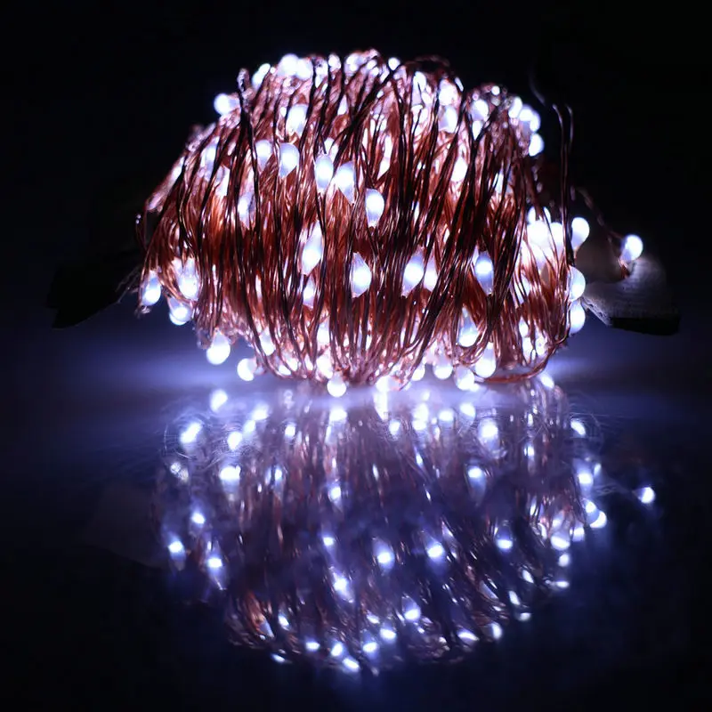 500 светодиодов 50 м Звездное лоза строка светильник для свадьбы Рождества