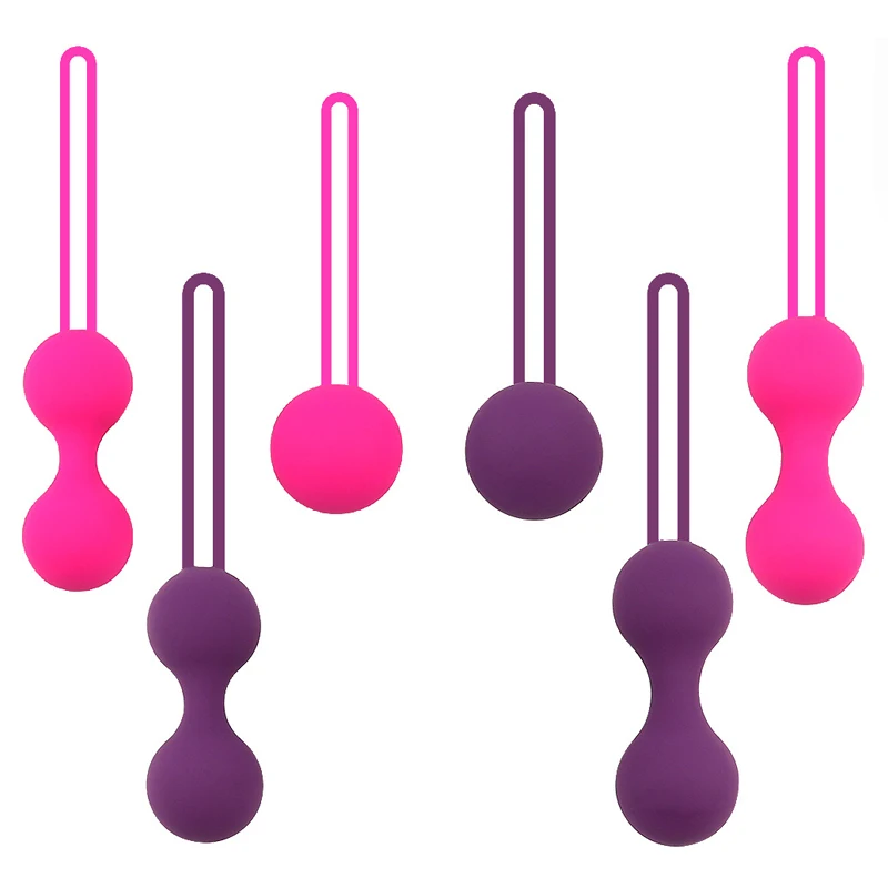 Вагинальные шарики Geisha Balls вагинальные из мягкого силикона умный вибратор с