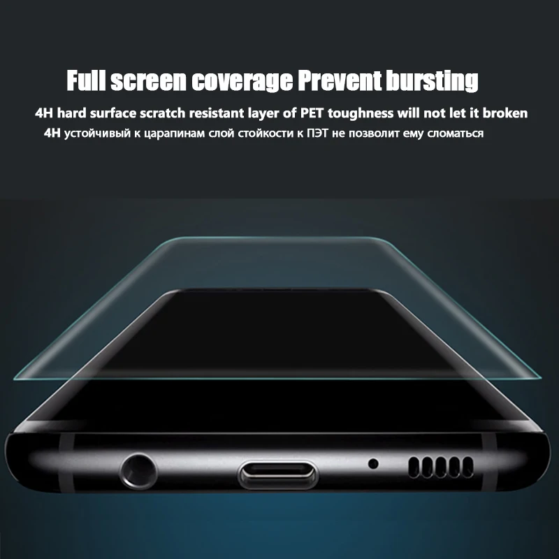 Защитная пленка для Samsung Galaxy S8 S9 S10 Plus e S6 S7 edge Note 8 9 мягкая без стекла|screen protector|tempered