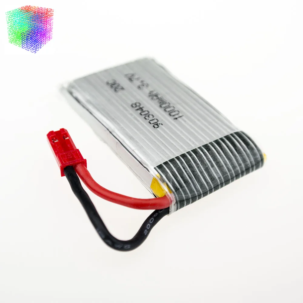 5 шт. jjrc H11D lipo 3.7 В 1000 мАч батареи JST липо зарядное устройство с разъемом для H11C H11WH