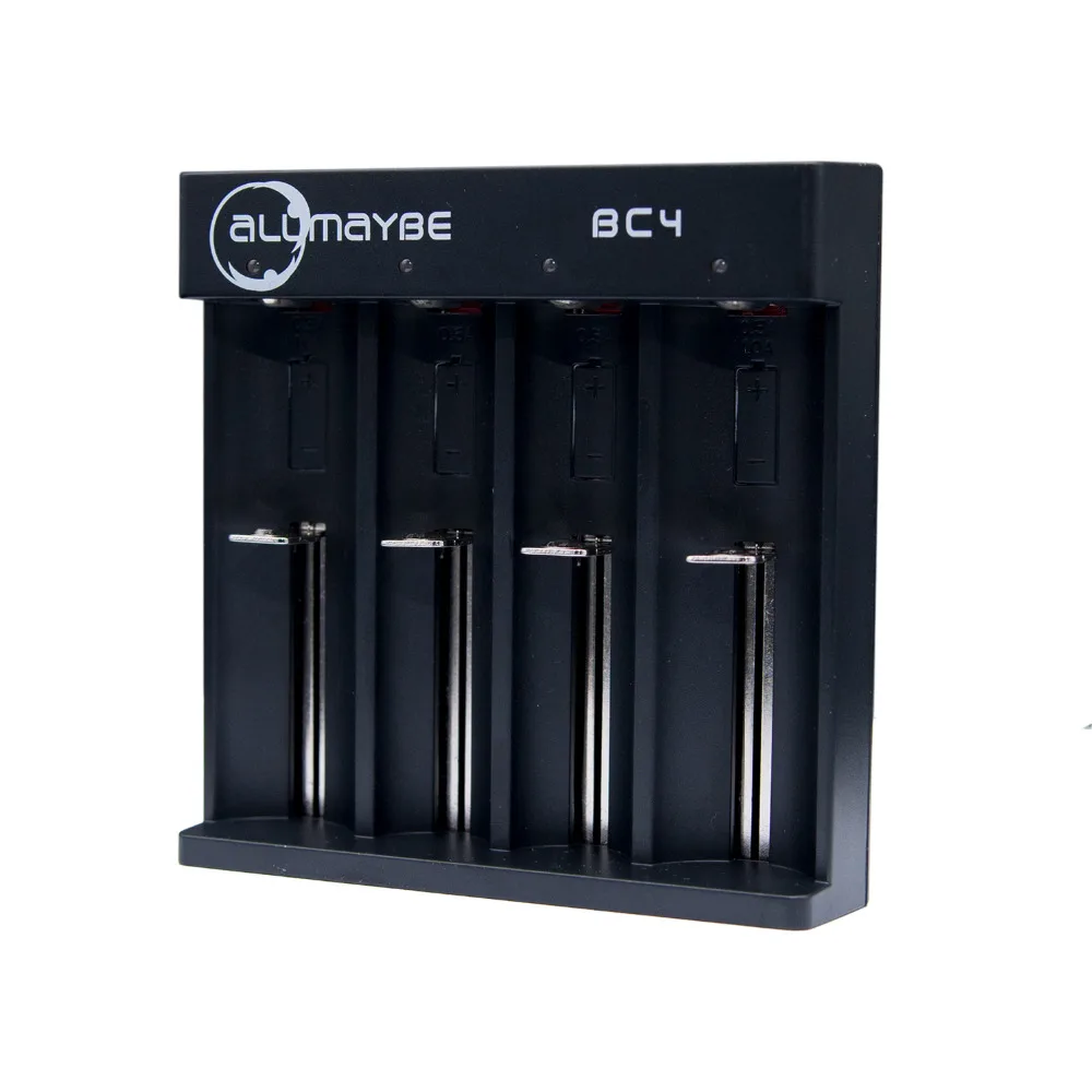 XTAR бренд Allmaybe BC4 4-Bay Micro USB литий-ионная батарея Батарея Зарядное устройство для 3 6