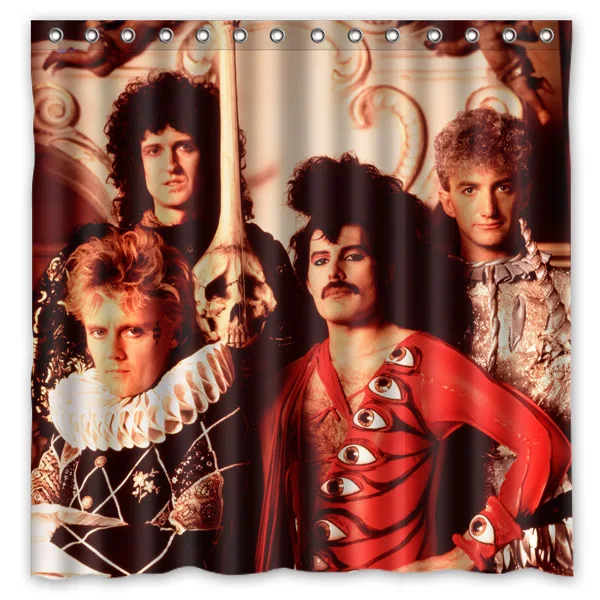 Водонепроницаемая занавеска для душа с крючками королева водостойкая Ванна