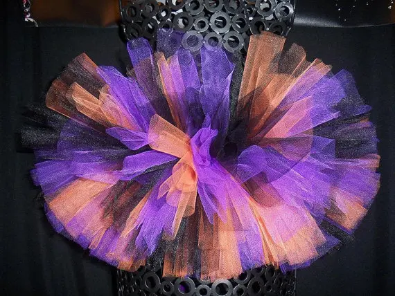 Разноцветные юбки пачки для девочек детские пушистые тюлевые ручной работы