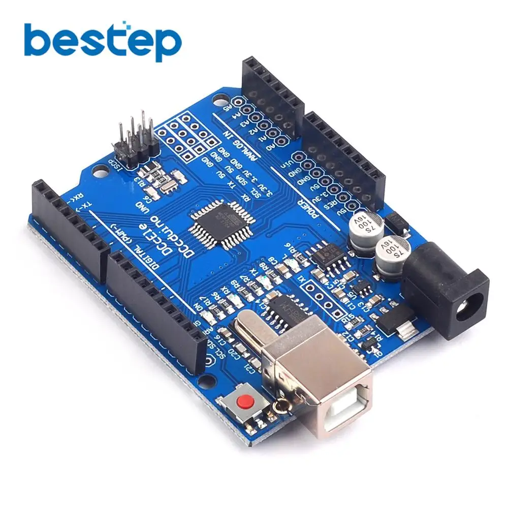 Макетная плата ATmega328P CH340 CH340G для Arduino Набор творчества с прямым штырьком (без