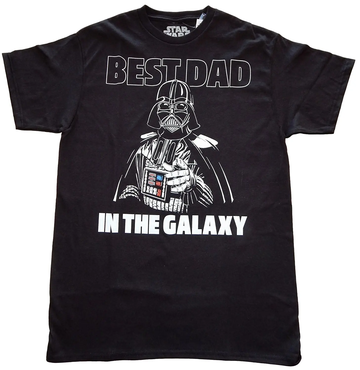 Star Wars Father's Day Дарт Вейдер Best папа мужские футболки хип-хоп короткий рукав