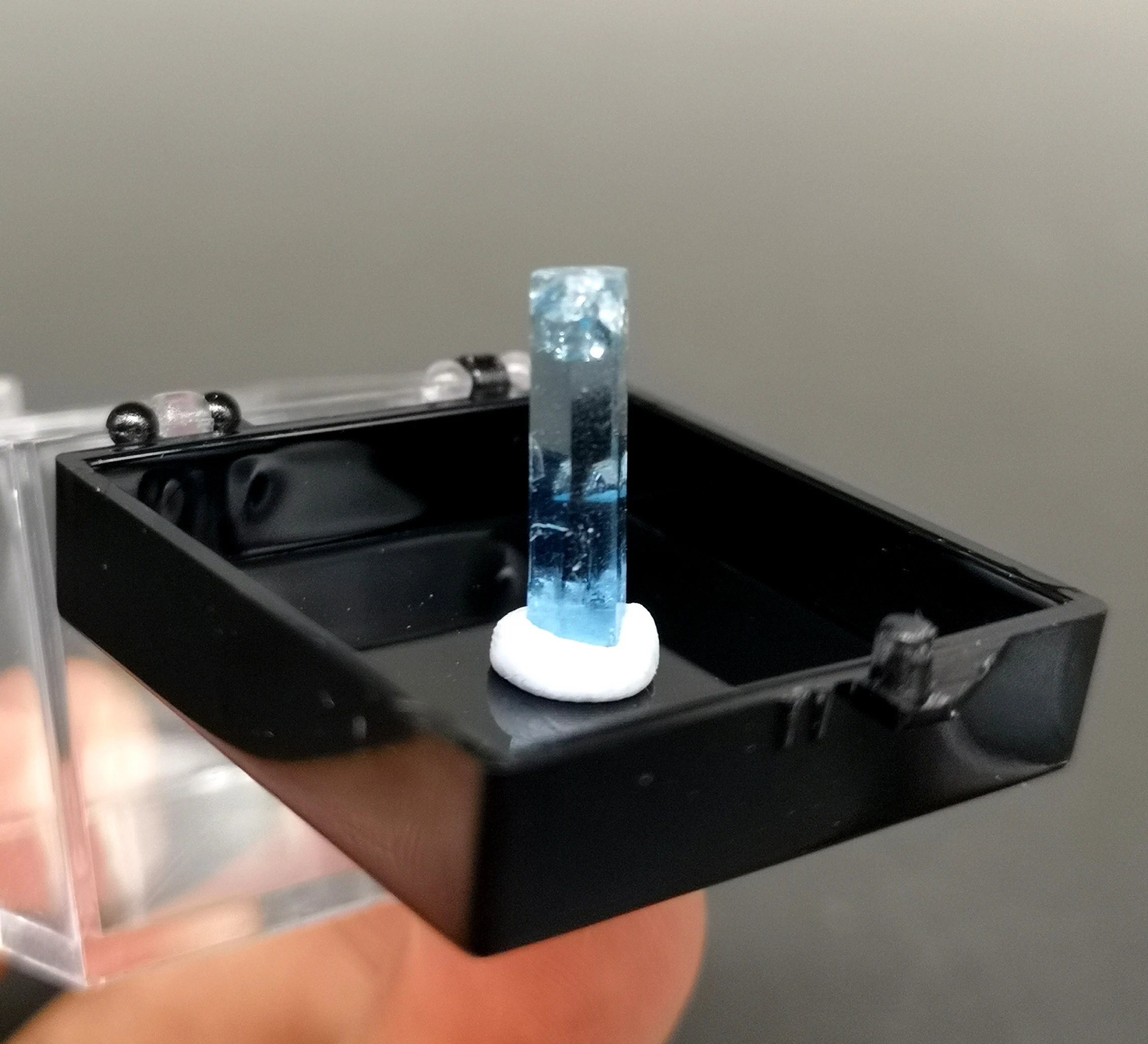 100% Rare Natural Blue Aquamarine Stone Crystal Rock Gemstone Mineral Specimen Healing Crystals | Дом и сад