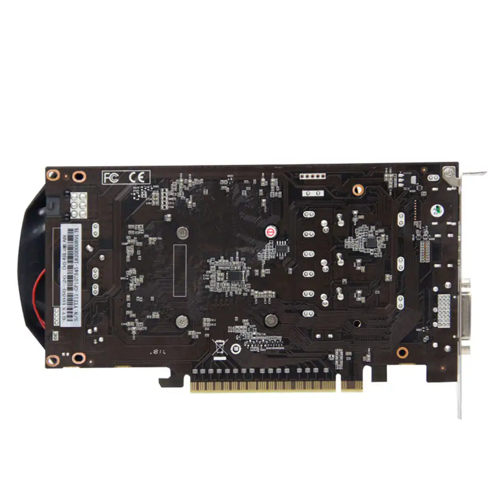 Yeston Geforce Gtx 1050 Ti-4Gb Gddr5 изображение карты Nvidia Pci Express X16 3,0 настольный компьютер ПК видеоигр изображение карты