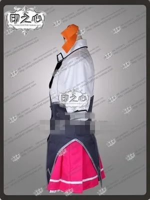 Аниме! Костюм для косплея в старшей школе DxD 3 Himejima Akeno Топы + юбка носки галстук
