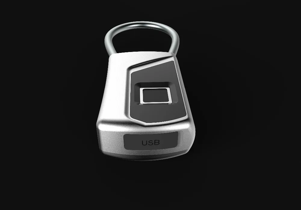 

Fingerprint Door Lock Waterproof USB Charging Smart Keyless Anti-Theft Padlock