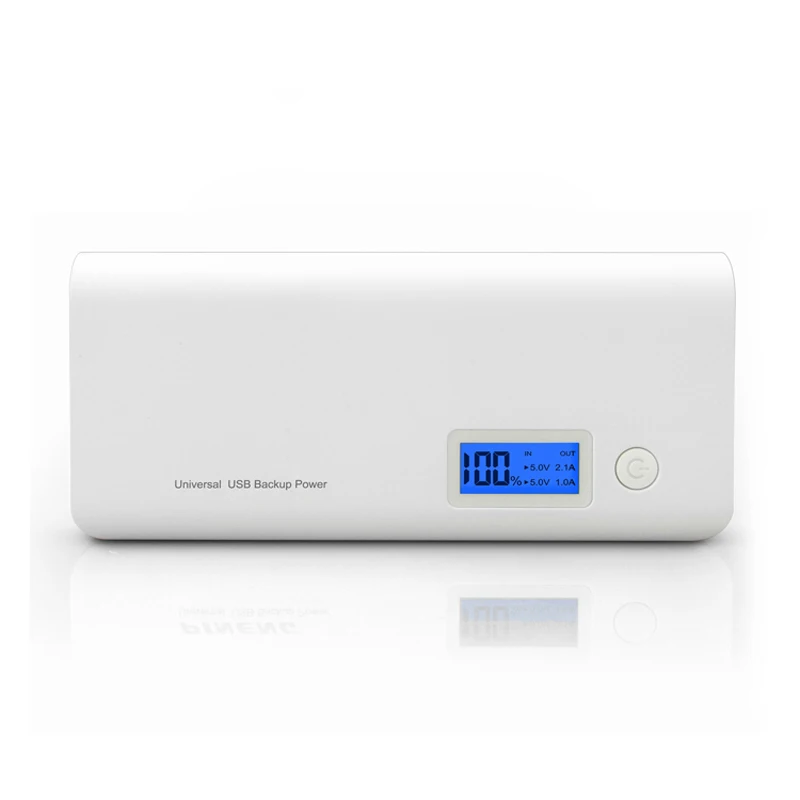 Albb power Bank 8000 мАч двойной USB + светодиодный дисплей внешний аккумулятор высокой