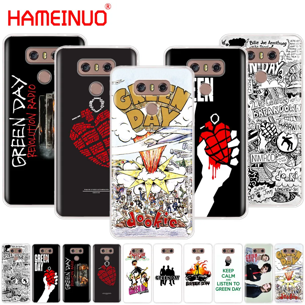 HAMEINUO GREEN DAY DOOKIE Американский чехол для телефона LG G7 Q6 G6 мини G5 K10 K4 K8 2017 2016 X POWER 2 V20 V30