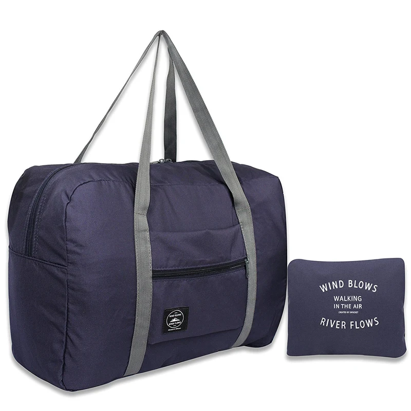 Dark blue MARKROYAL Большая вместительная модная дорожная сумка для мужчин и женщин, сумка для выходных, Большая вместительная сумка для путешествий, сумки для багажа, сумки для сна - Цвет: Dark blue