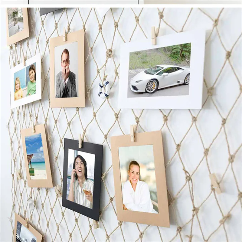 10 шт. DIY фоторамка деревянный зажим бумажный держатель для фотографий украшение
