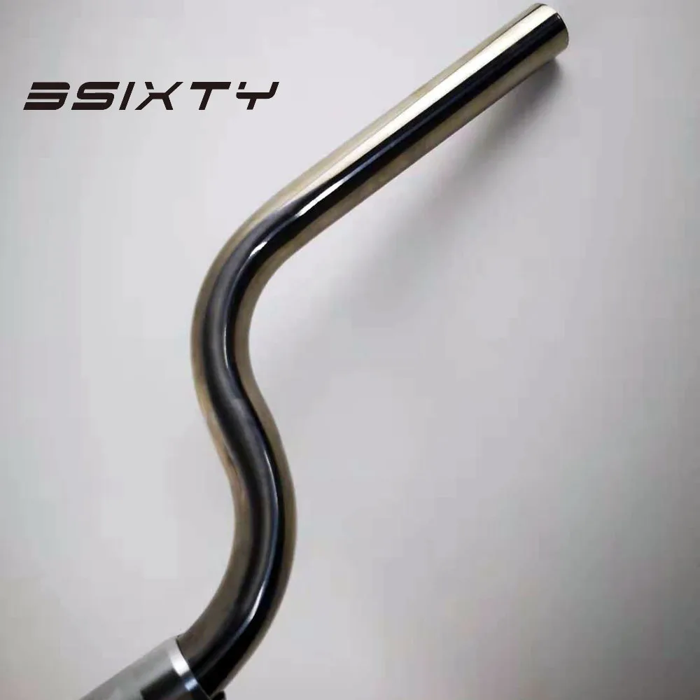 3SIXTY Руль из титана 3 25 4*520 мм для модели Бромптона М 240 г|Велосипедный руль| |