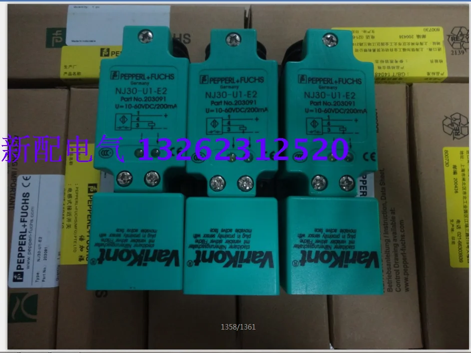 NJ30 U1 E2 P + F датчик приближения новинка высокое качество|proximity switch sensor|switch sensorproximity |