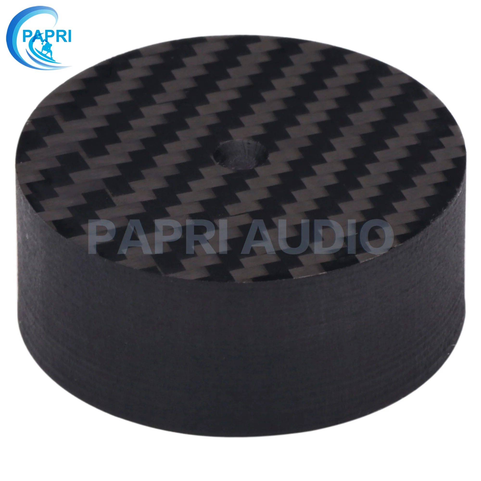 

PAPRI Speaker Spike 50x20mm Base Feet Carbon Fiber Stand Chassis Cone Pad Isolation Pads HiFi Tube Amplifier CD Player