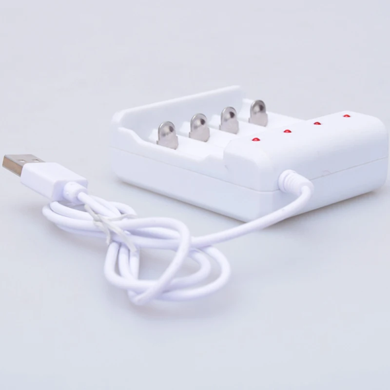 1 шт. USB стандартное зарядное устройство для 1-4 2 в ni-cd ni-MH AAA AA аккумуляторные