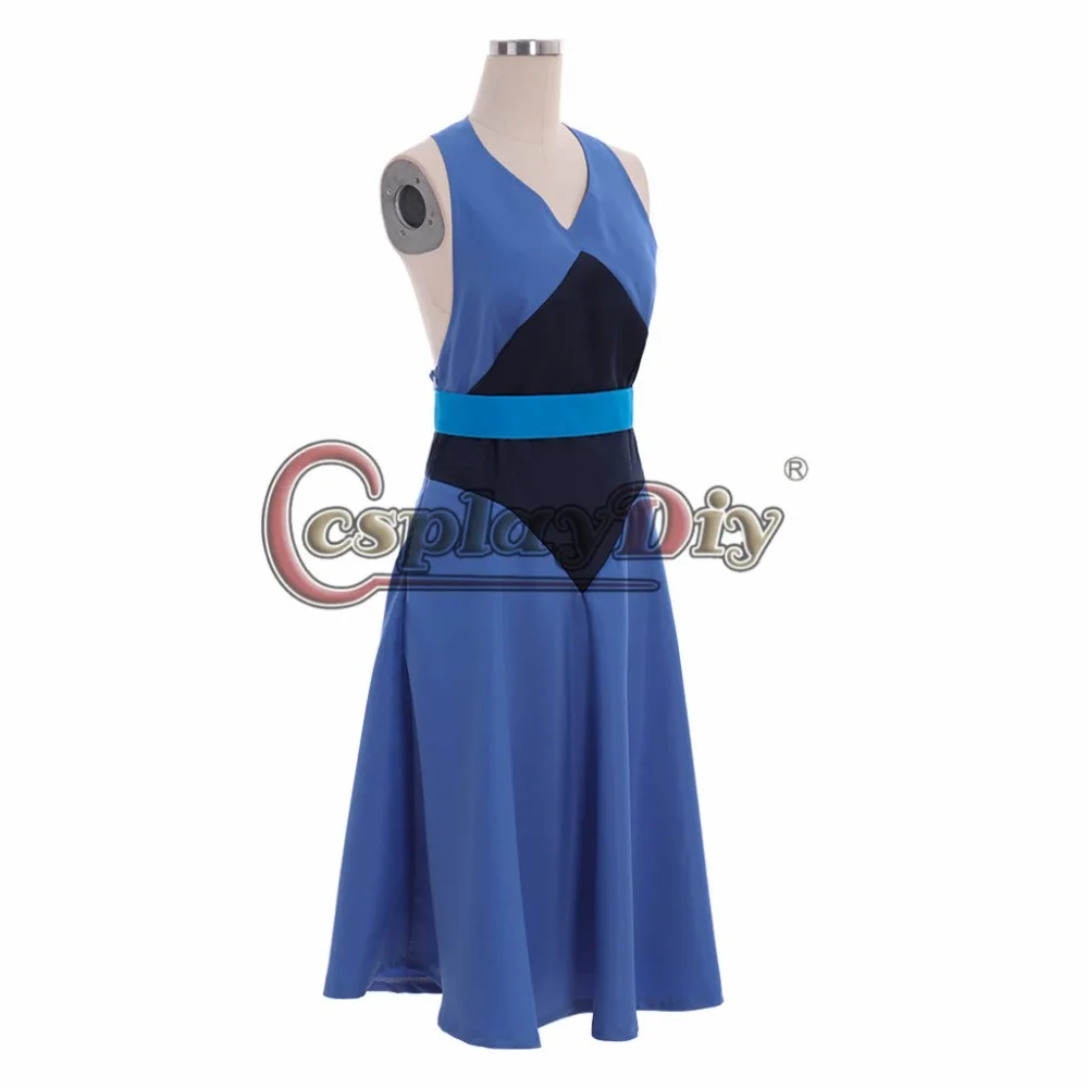 Женский костюм для косплея Cosplaydiy Steven universe Lapis синее платье девочек сексуальные