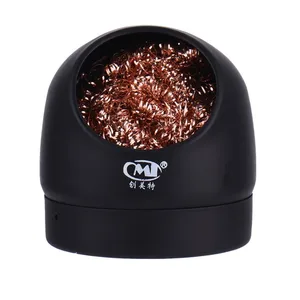 Сварочный паяльник с наконечником для очистки стальной проволоки с регулируемой подставкой