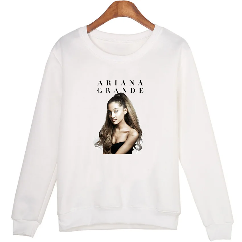 Женские толстовки с капюшоном Ariana Grande Moleton уличная одежда большого размера Singer