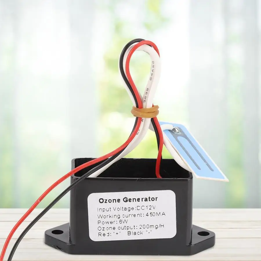 DIY очиститель воздуха мини освежитель воздуха генератор озона DC12V для домашнего инструмента