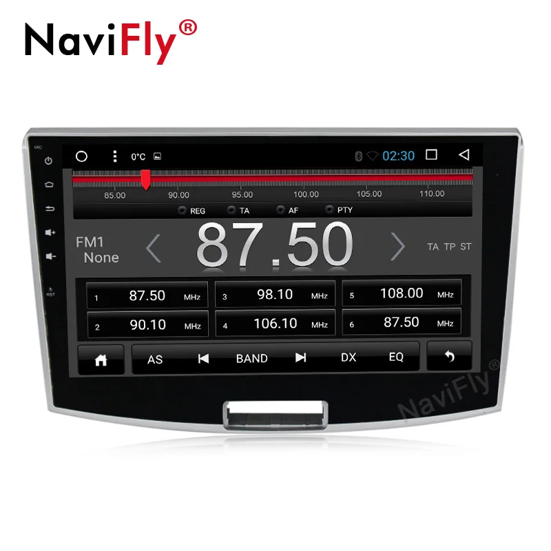Navi-Fly Android8.1 HD сенсорный экран Quad core автомобильный мультимедийный плеер forVW Passat B6 B7