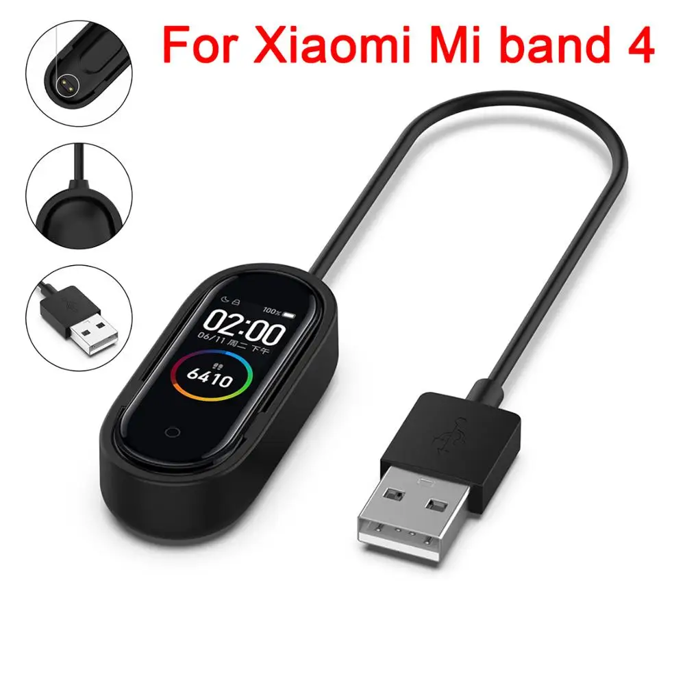 На мой Xio mi Band 4 зарядное устройство для Xiaomi band4 M4 глобальная версия Быстрая