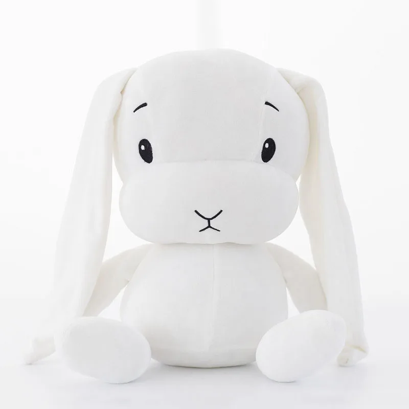 30cm white 30 см детская подушка украшение комнаты плюшевые игрушки для младенцев Дети Кролик детское постельное белье игрушки для сна кукла на подарок для мальчиков и девочек украшение в детскую комнату - Цвет: 30cm white