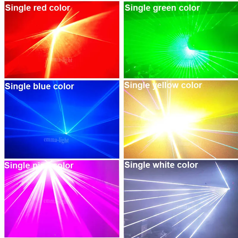 20 Вт RGB 50Kpps galvo лазерсветильник для профессионального сценического освещения