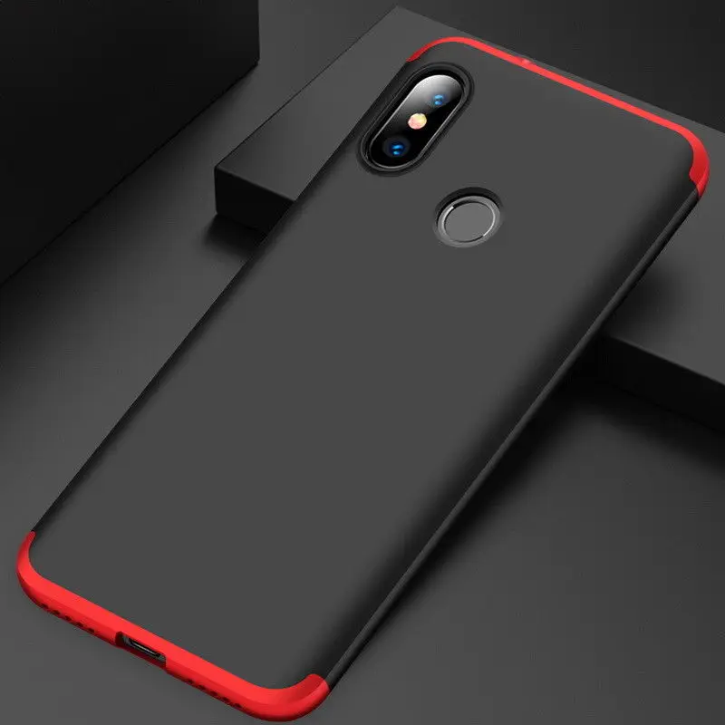 3 In 1 Case for Xiaomi Mi 8 9T 9 SE Redmi 8A 7A 9A 360 Full Protection Shockproof Note 9S 8T 7 6 PRO MAX | Мобильные телефоны и
