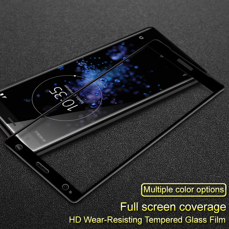 IMAK Для sony Xperia XZ2 полный Размеры закаленное Стекло Экран протектор для 5 7