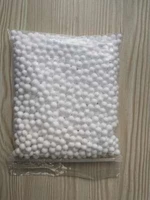 1pack white polystyrene styrofoam balls diy snow mud particles accessories slime balls small tiny foam beads for foam filler