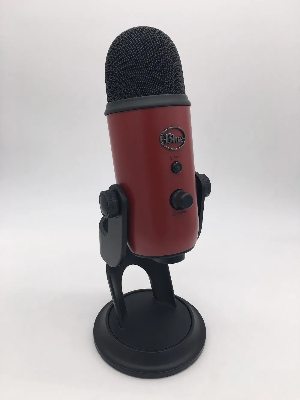 Синий Yeti studio USB конденсаторный микрофон для прямого вещания и записи с внутренней звуковой картой plug and play