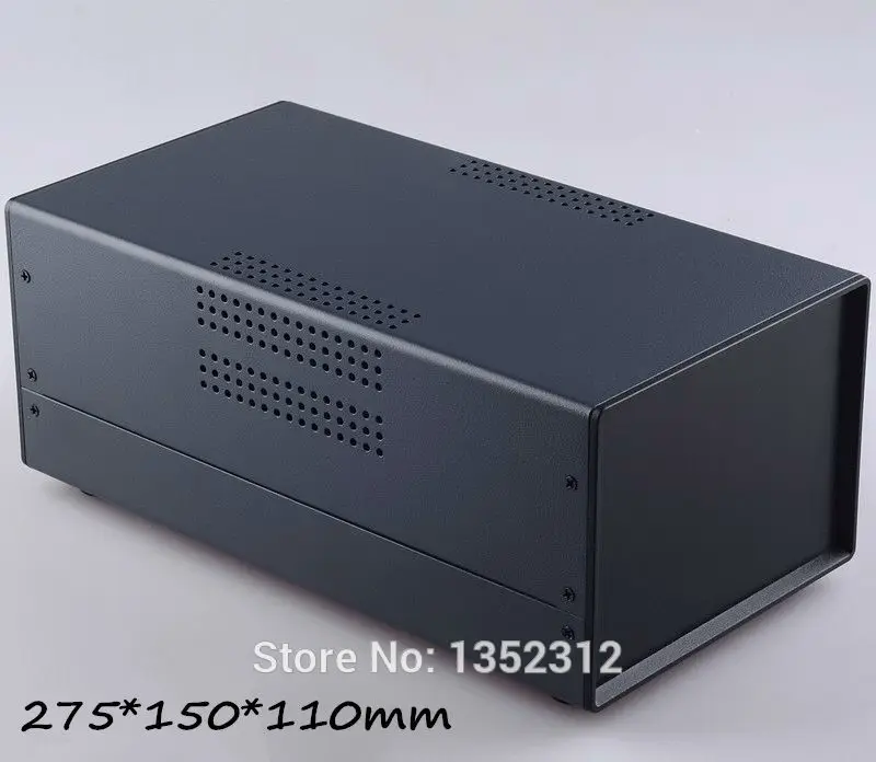 

Железный корпус для электронного проекта, 1 шт., 275*150*110 мм, корпус электрическая распределительная коробка, коробка, «сделай сам», распредели...