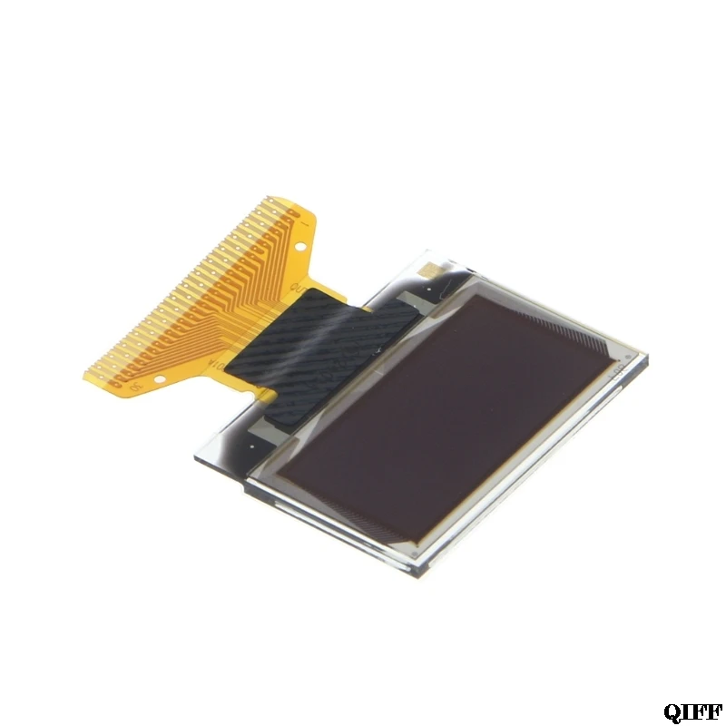 Прямая поставка и оптовая продажа 0 96 &quot30 Pin 128X64 OLED LCD белый дисплей модуль SPI серии