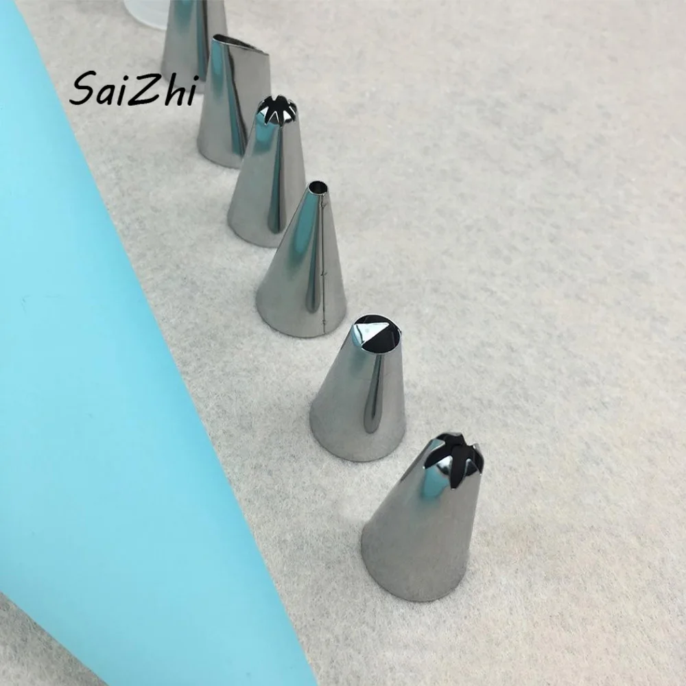 Насадки глазурь трубочки Крем кондитерский мешок DIY украшения торта набор