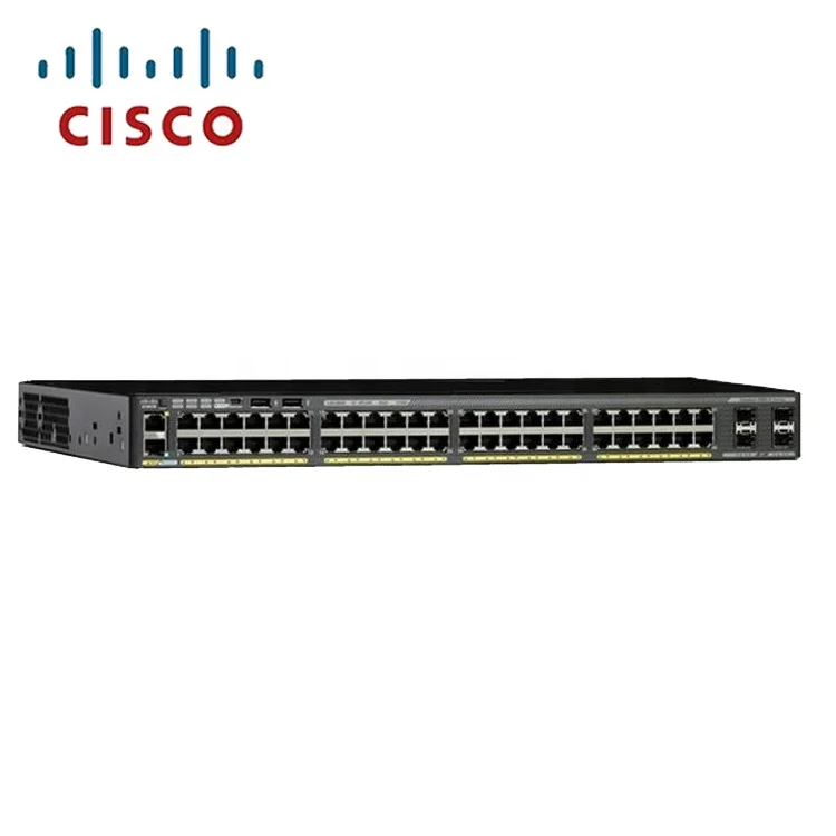 Новые CISCO WS C2960XR 48TS I сетевой коммутатор ethernet gigabit катализатор 2960 XR 48 камеры GigE 4 х 1G