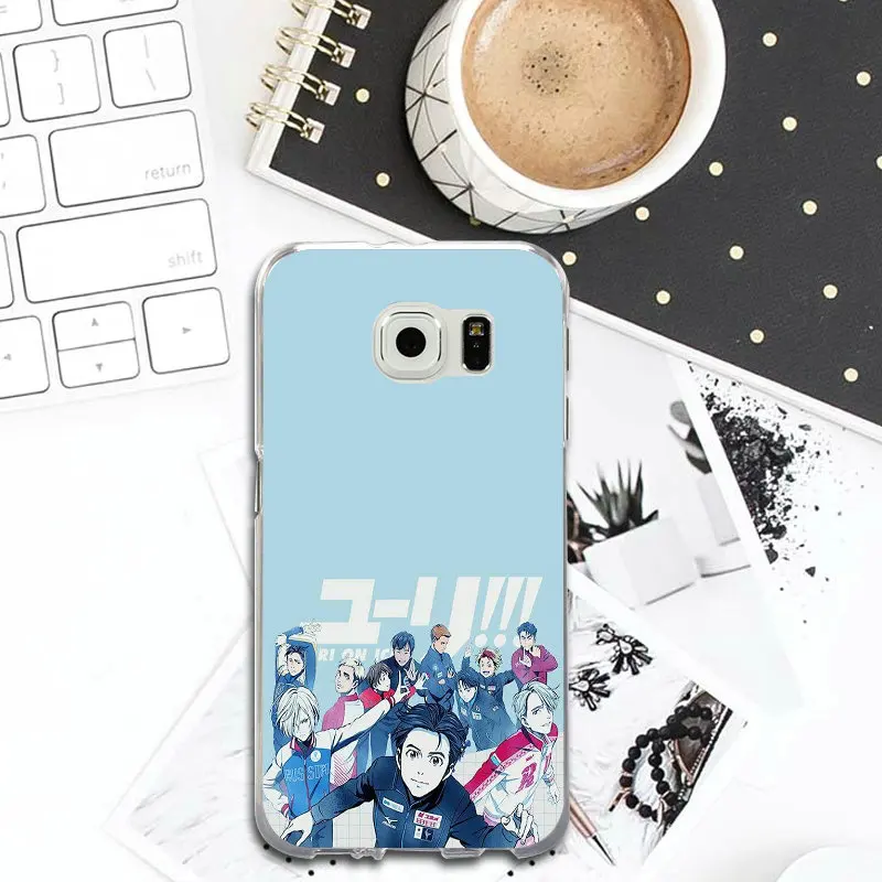 Мода Мультфильм Юрий на льду Юрия тонкий Мягкие TPU чехол для телефона Samsung Galaxy S2 S4
