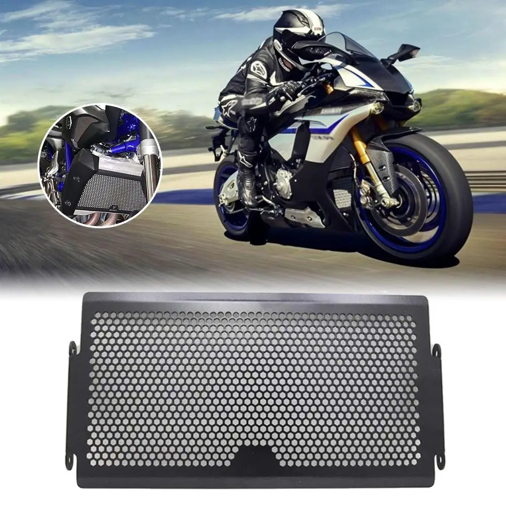 Интеркулер Толстый Алюминиевый резервуар для воды сетка щит YAMAHA MT07 2014 2018