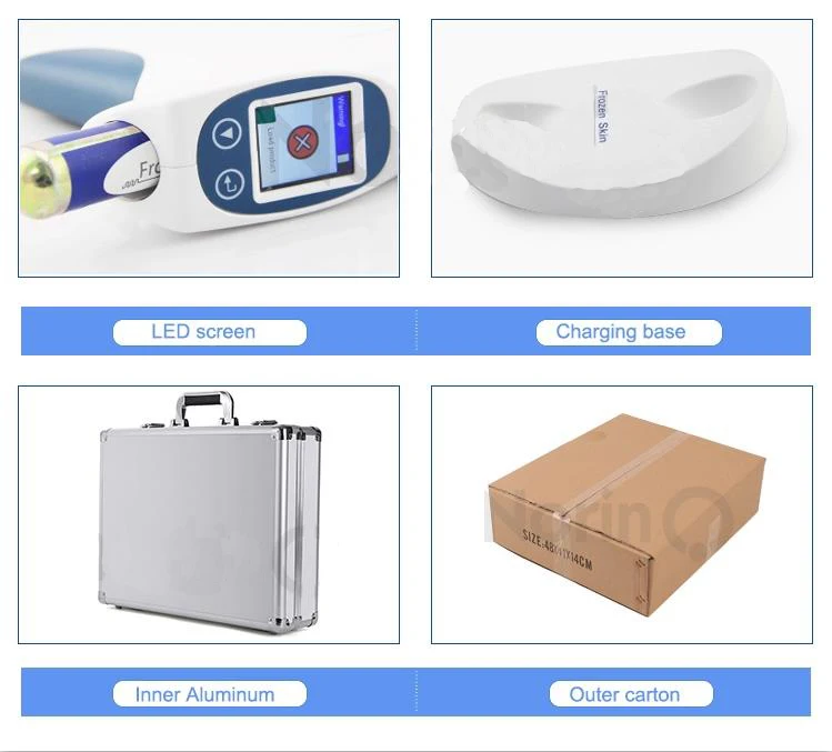 Мезо пистолет cryo cool Co2 подъем против старения Сыворотки Frozen skin пистолет инжектор Прохладный Лифт уход за кожей лица машина
