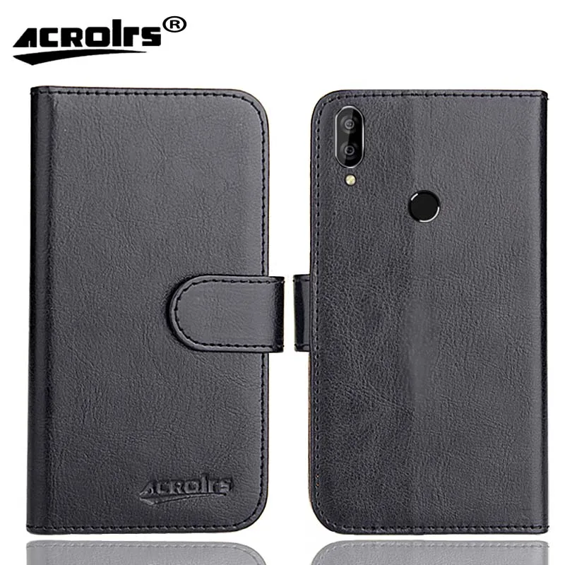 

Oukitel C16 Pro Case 6 Colors Flip Soft Leather Crazy Horse Phone Cover Stand Function Cases Credit Card Wallet