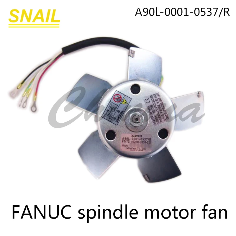 Вентилятор двигателя шпинделя. Для FANUC.A90L 0001 0537 R. охлаждения|Детали инструментов|