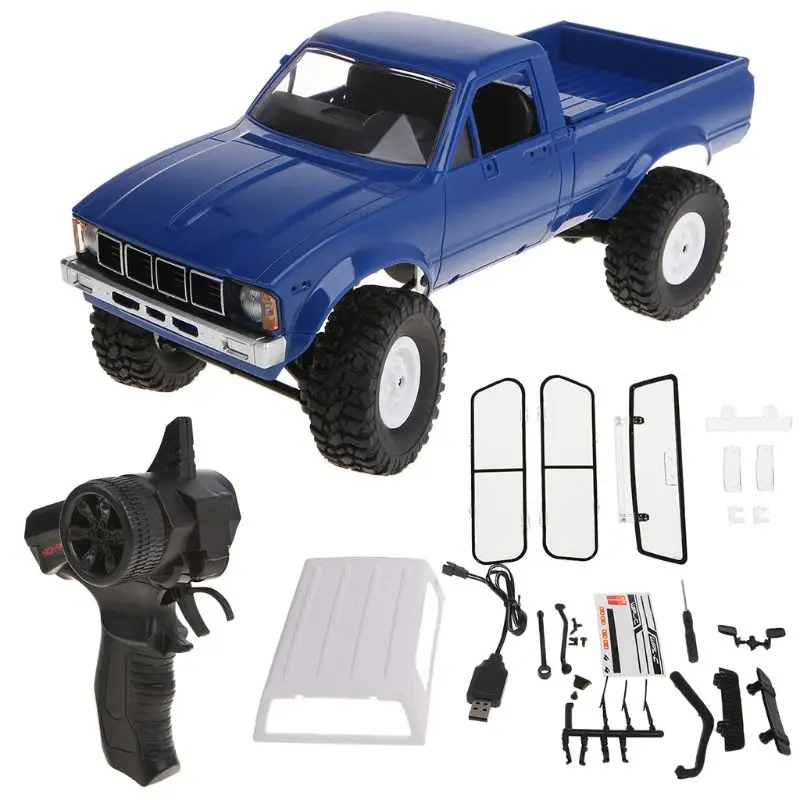 WPL C24 RC автомобиль 1:16 4WD пульт дистанционного управления 2,4G гусеничный внедорожный Багги движущаяся машина детский подарок