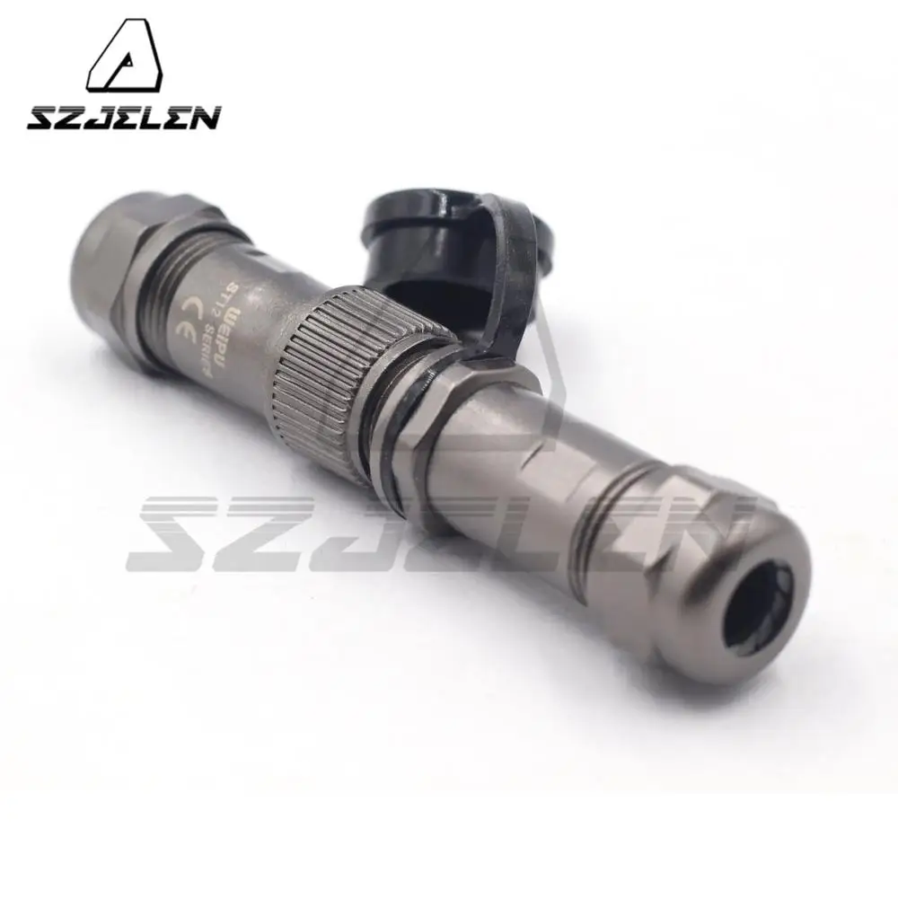 WEIPU ST12 series 7pin Waterproof Connector Plug and Socket IP67 LED Power Industrial Automotive | Обустройство дома